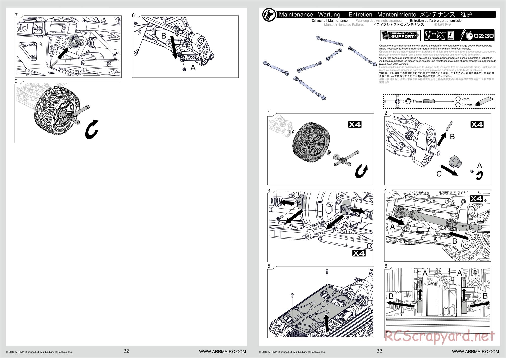 ARRMA - Fazon 6S BLX - Manual - Page 17