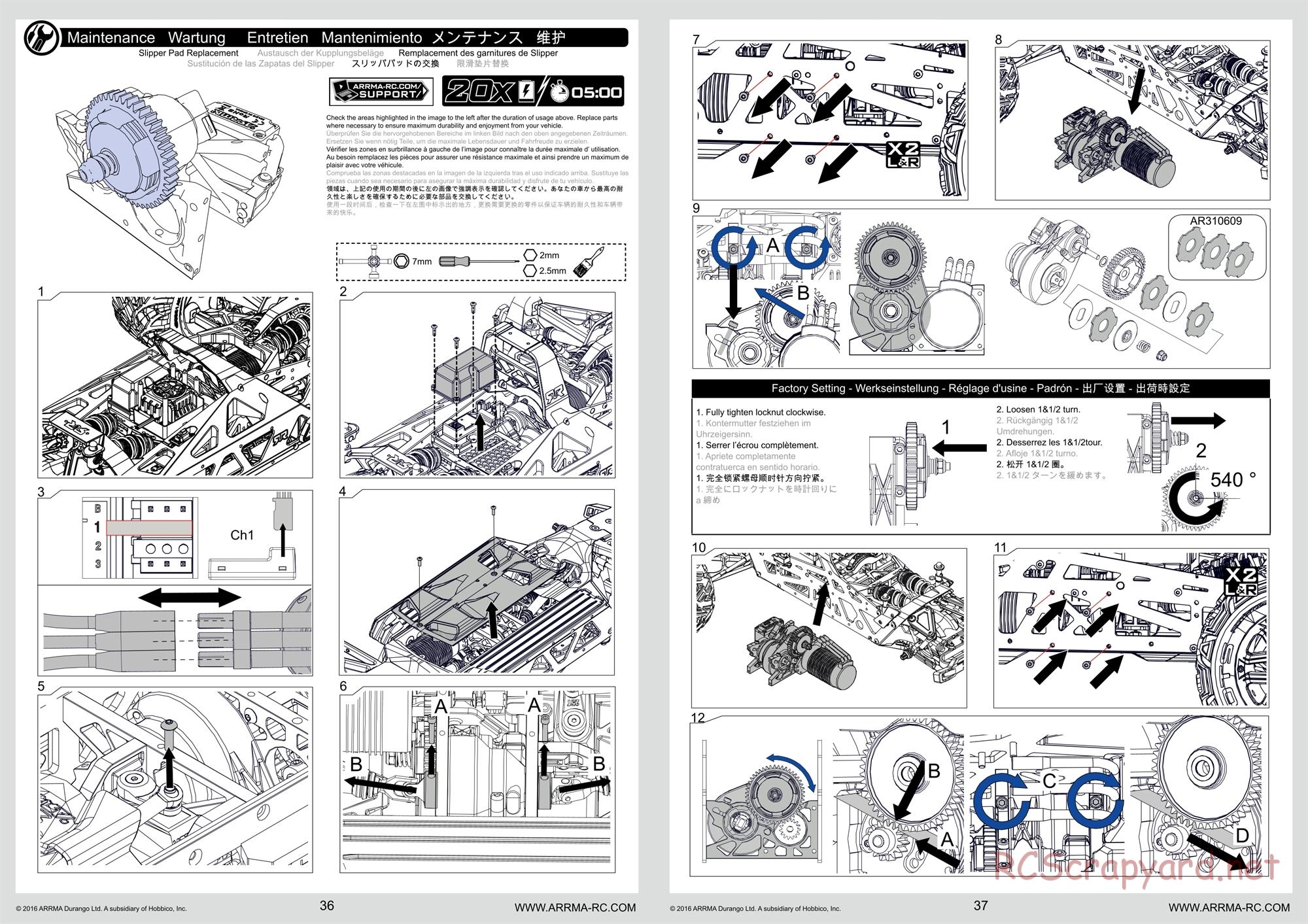 ARRMA - Fazon 6S BLX - Manual - Page 19