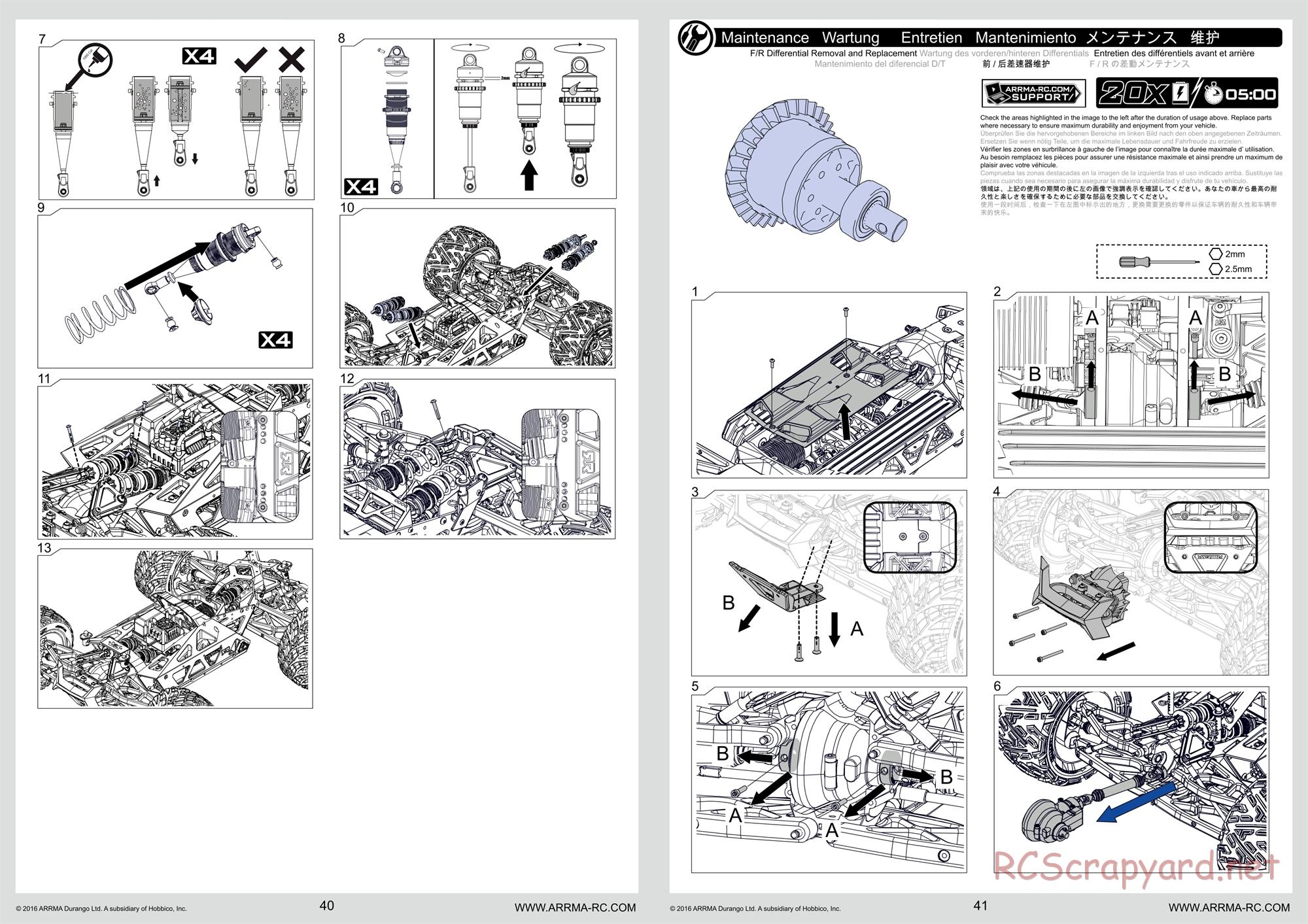 ARRMA - Fazon 6S BLX - Manual - Page 21