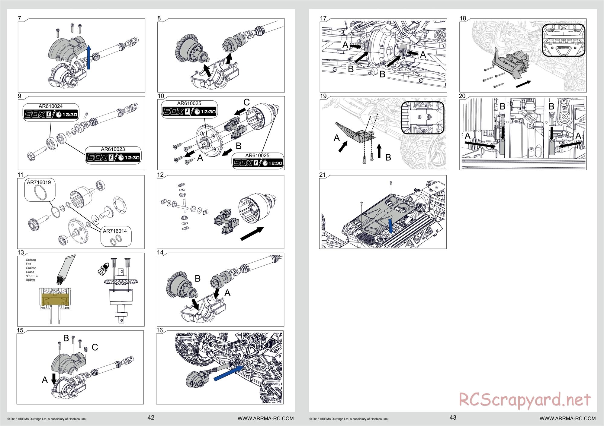 ARRMA - Fazon 6S BLX - Manual - Page 22