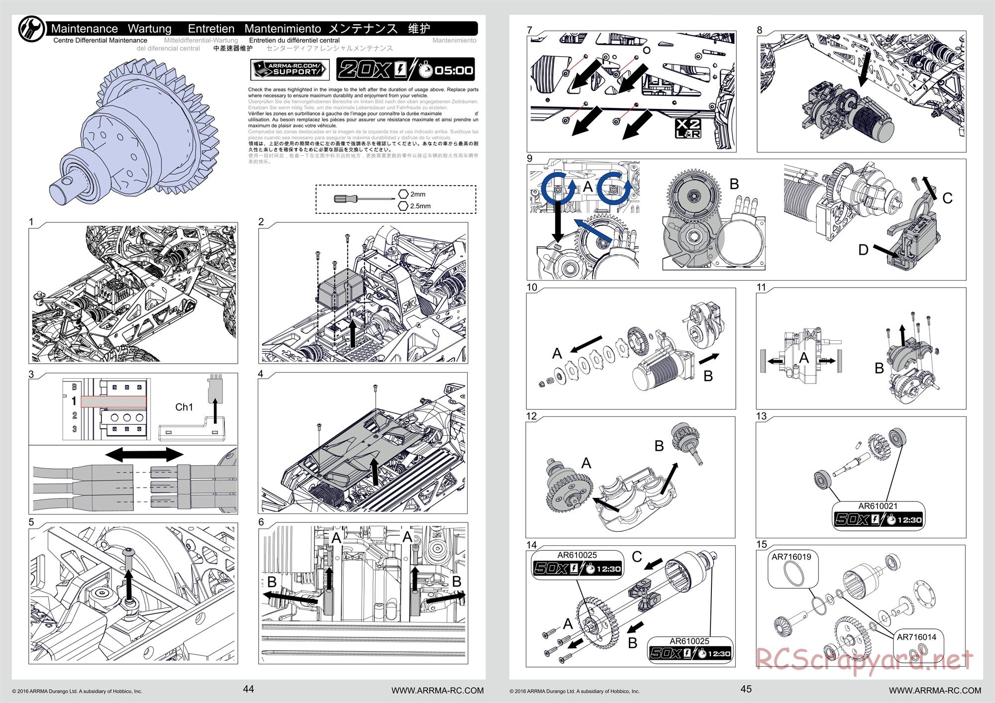 ARRMA - Fazon 6S BLX - Manual - Page 23