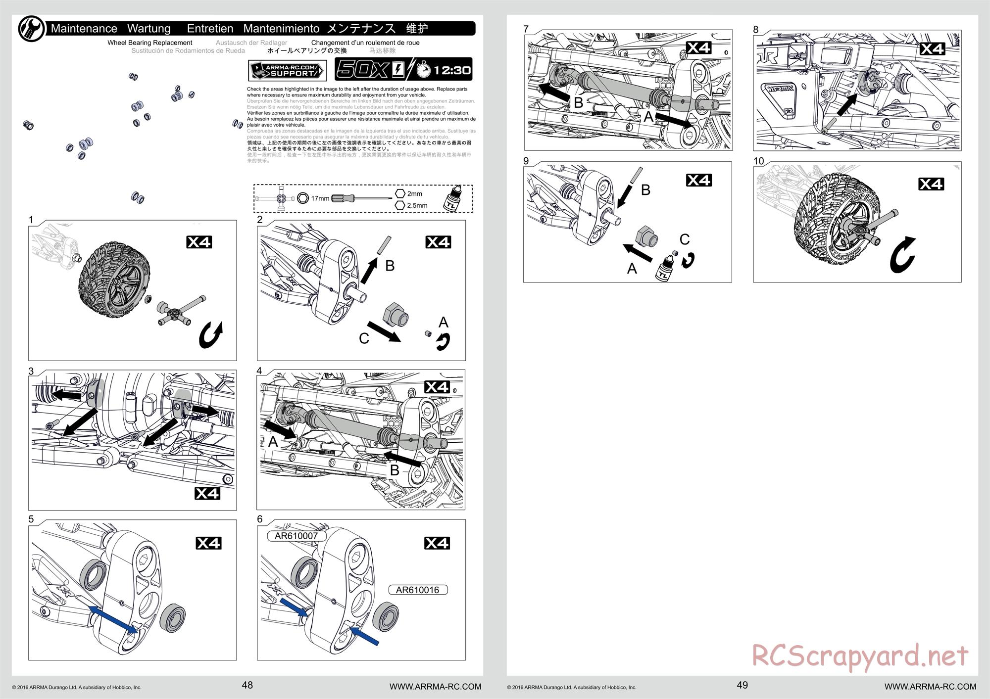 ARRMA - Fazon 6S BLX - Manual - Page 25