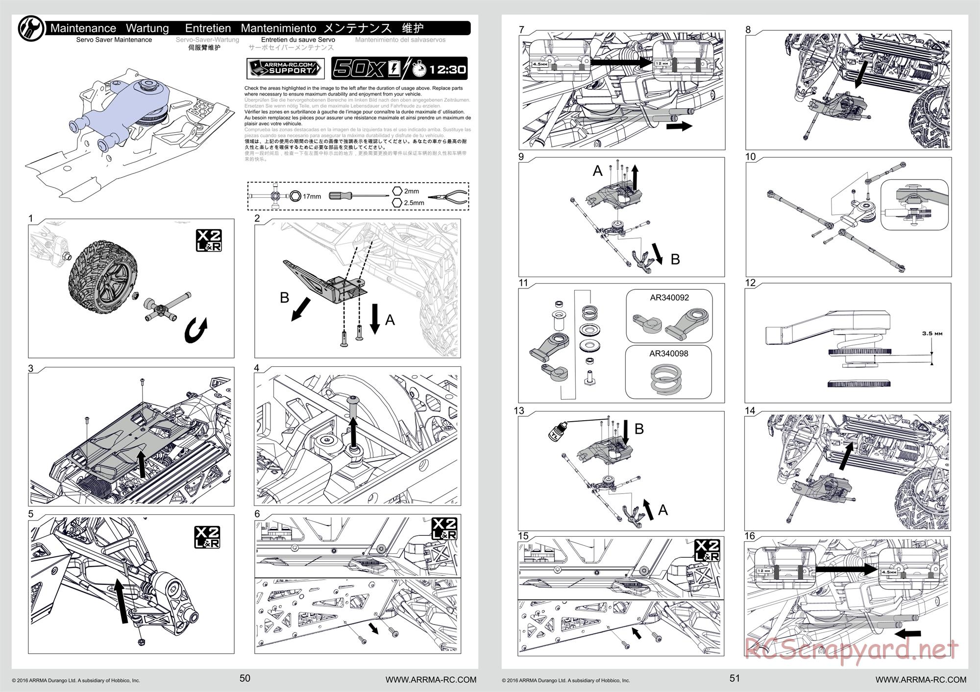 ARRMA - Fazon 6S BLX - Manual - Page 26