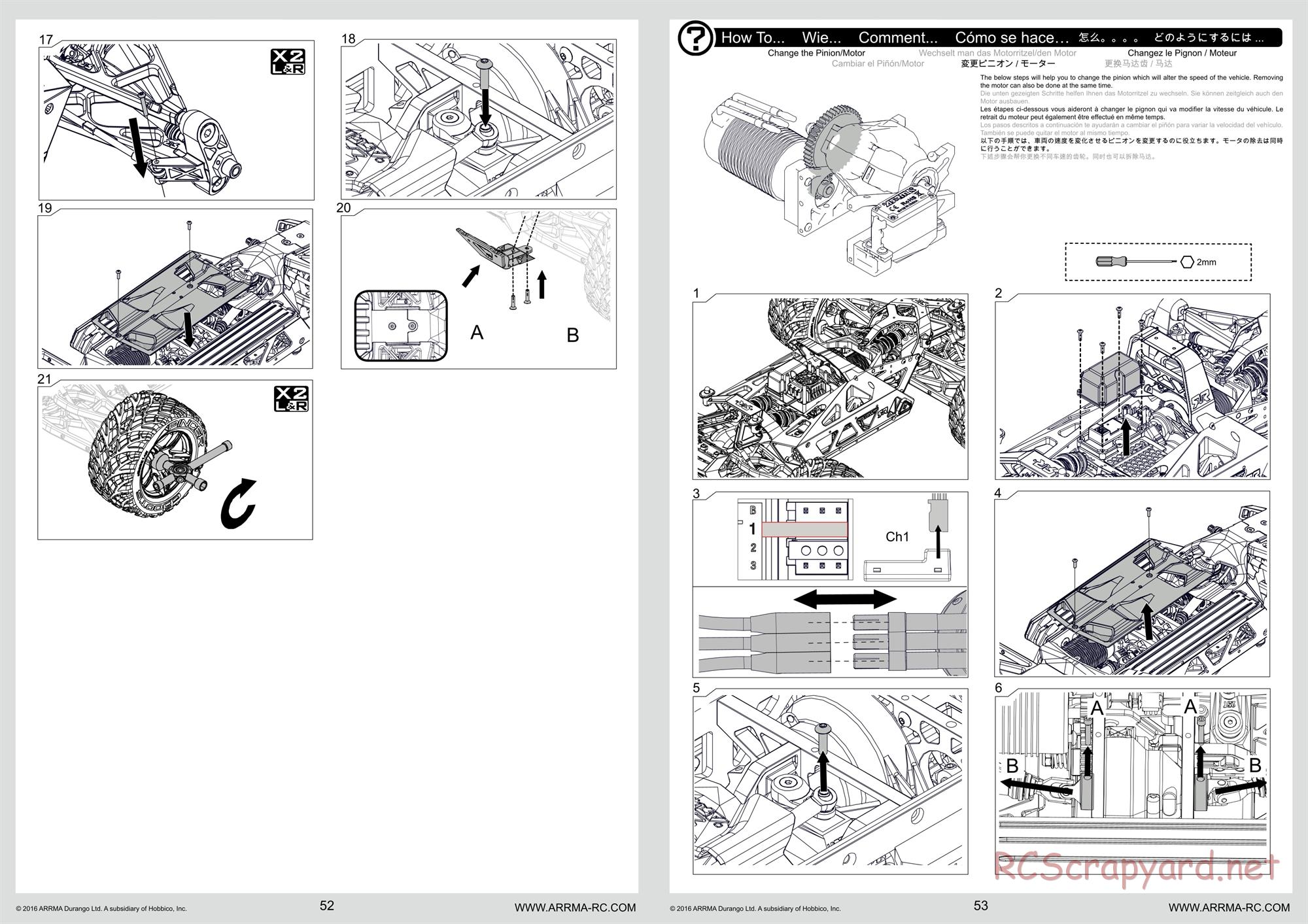 ARRMA - Fazon 6S BLX - Manual - Page 27