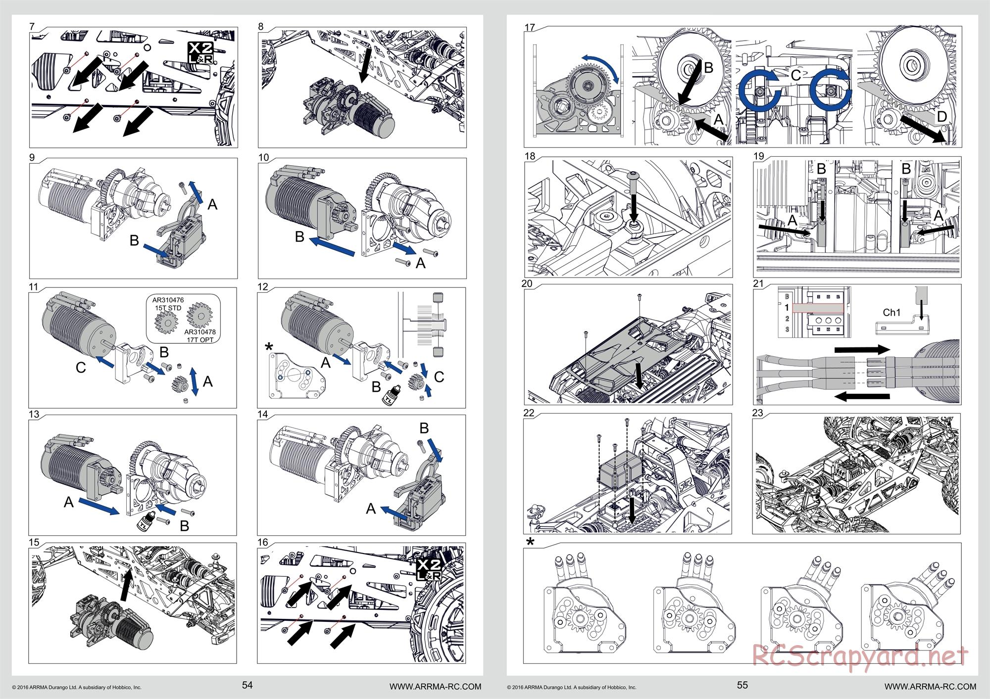 ARRMA - Fazon 6S BLX - Manual - Page 28