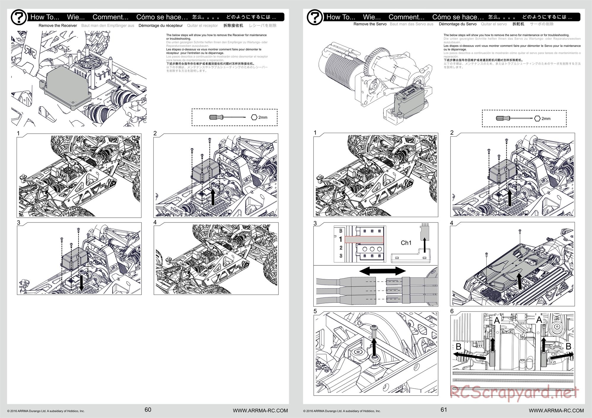 ARRMA - Fazon 6S BLX - Manual - Page 31