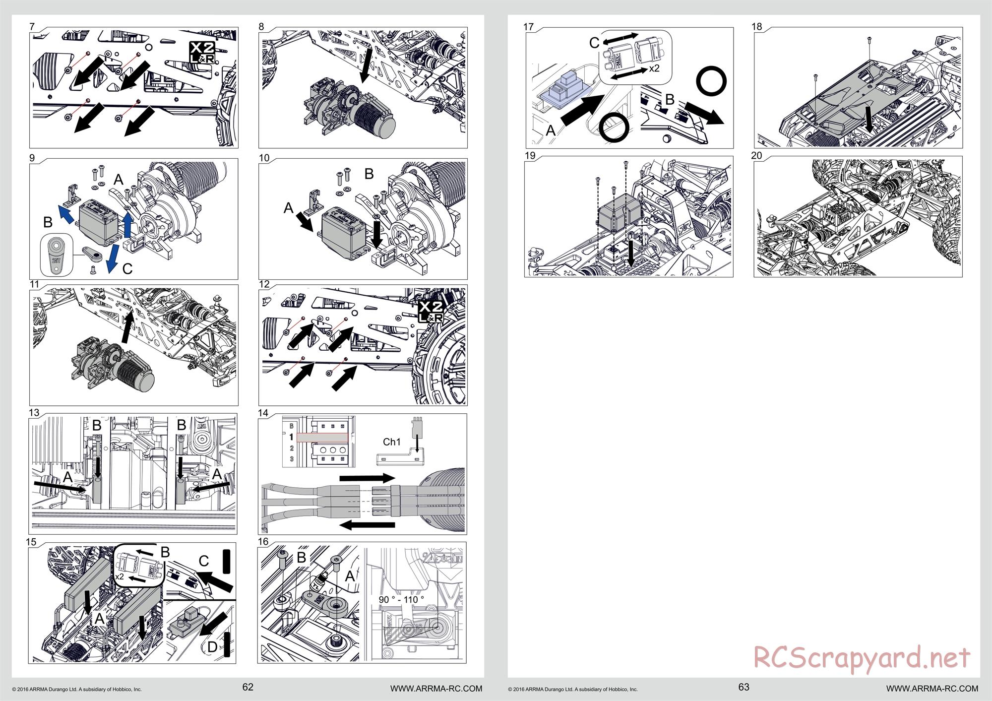 ARRMA - Fazon 6S BLX - Manual - Page 32