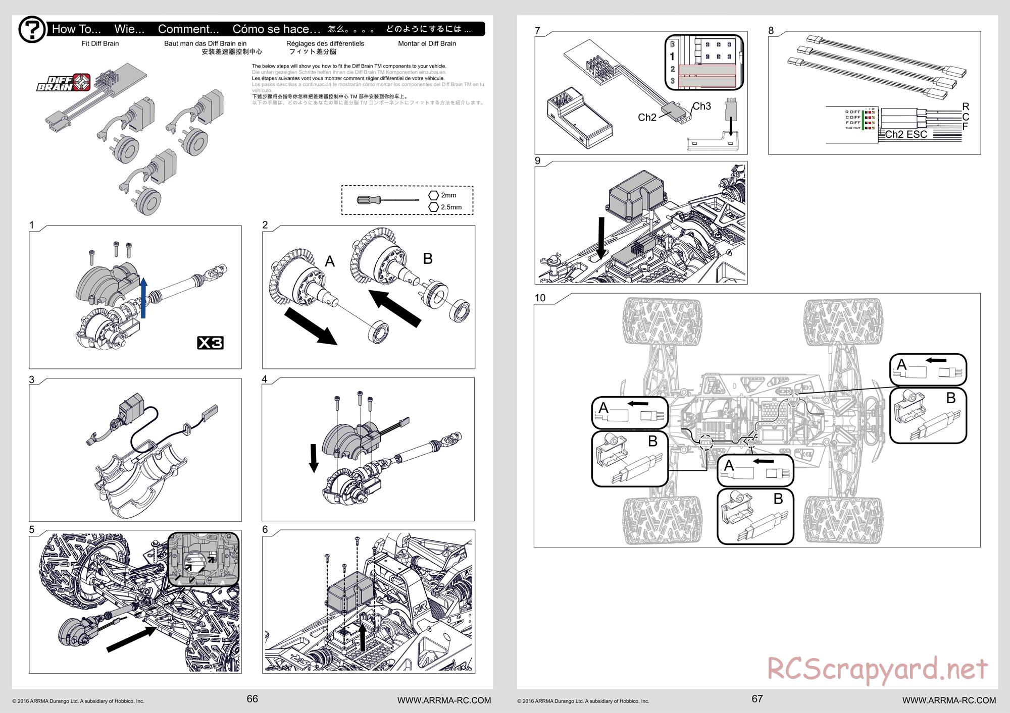 ARRMA - Fazon 6S BLX - Manual - Page 34