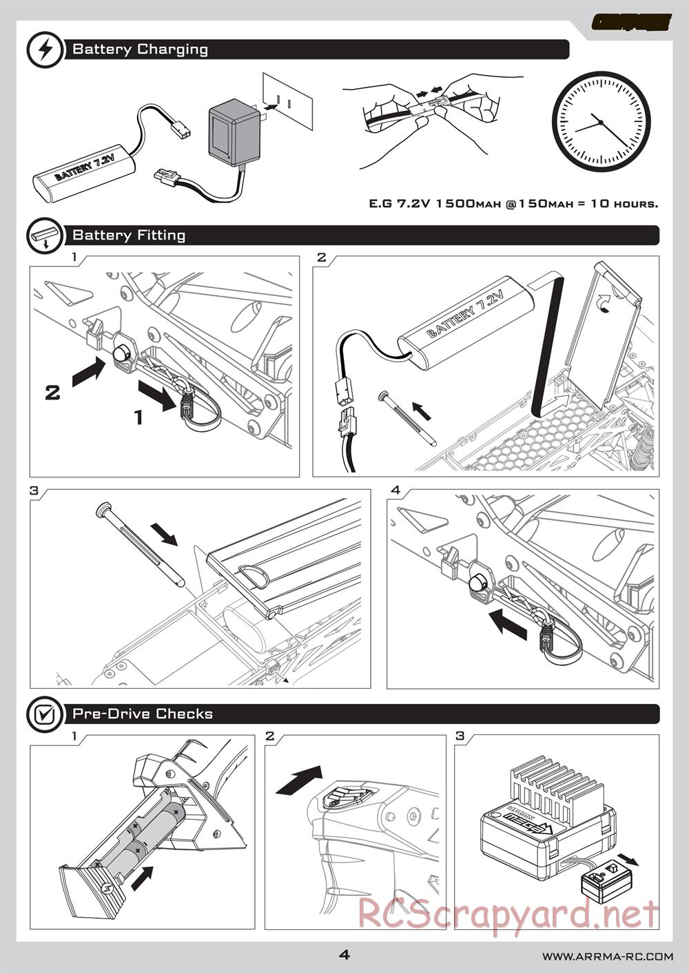 ARRMA - Granite (2011) - Manual - Page 4