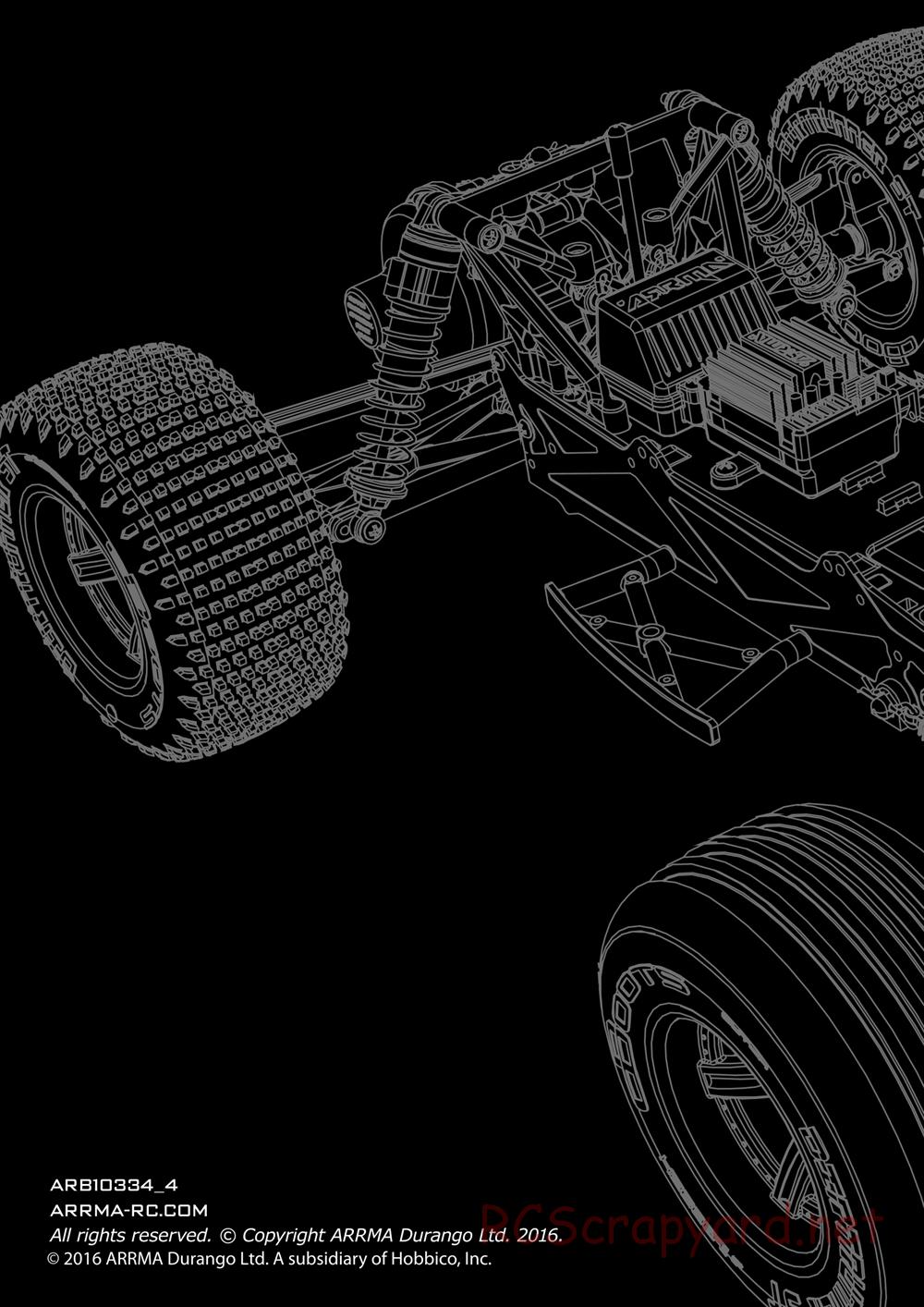 ARRMA - Vorteks Mega (2016) - Manual - Page 52