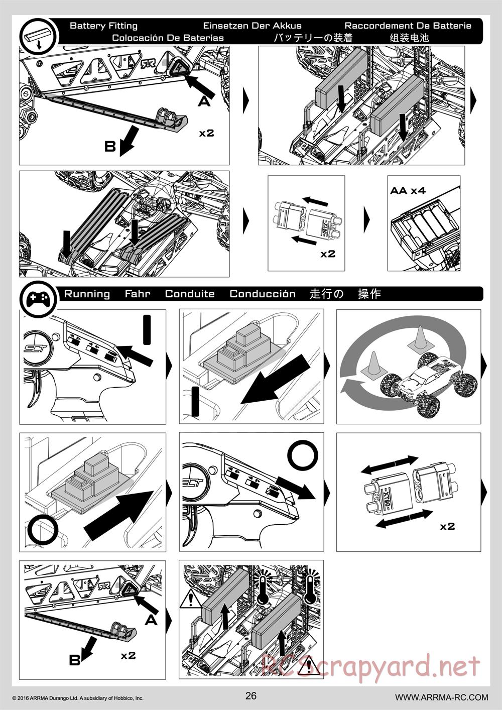 ARRMA - Nero 6S BLX - Manual - Page 26