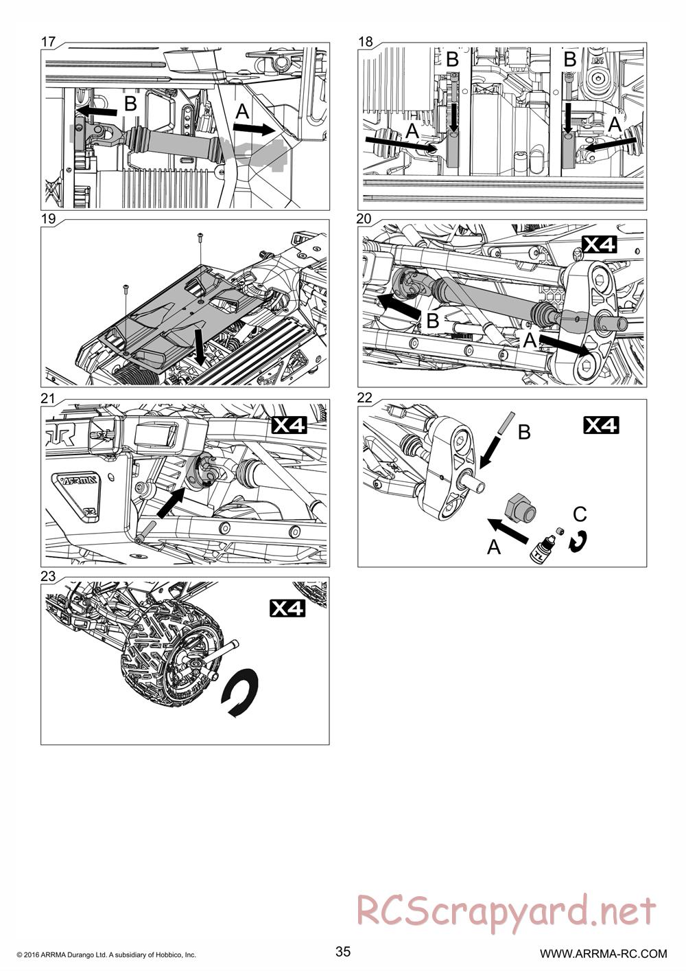 ARRMA - Nero 6S BLX - Manual - Page 35