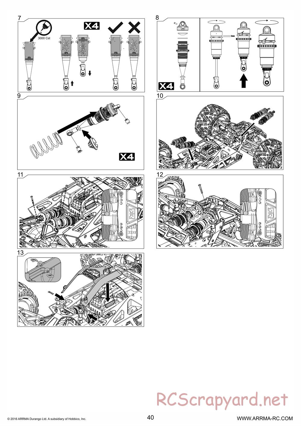 ARRMA - Nero 6S BLX - Manual - Page 40