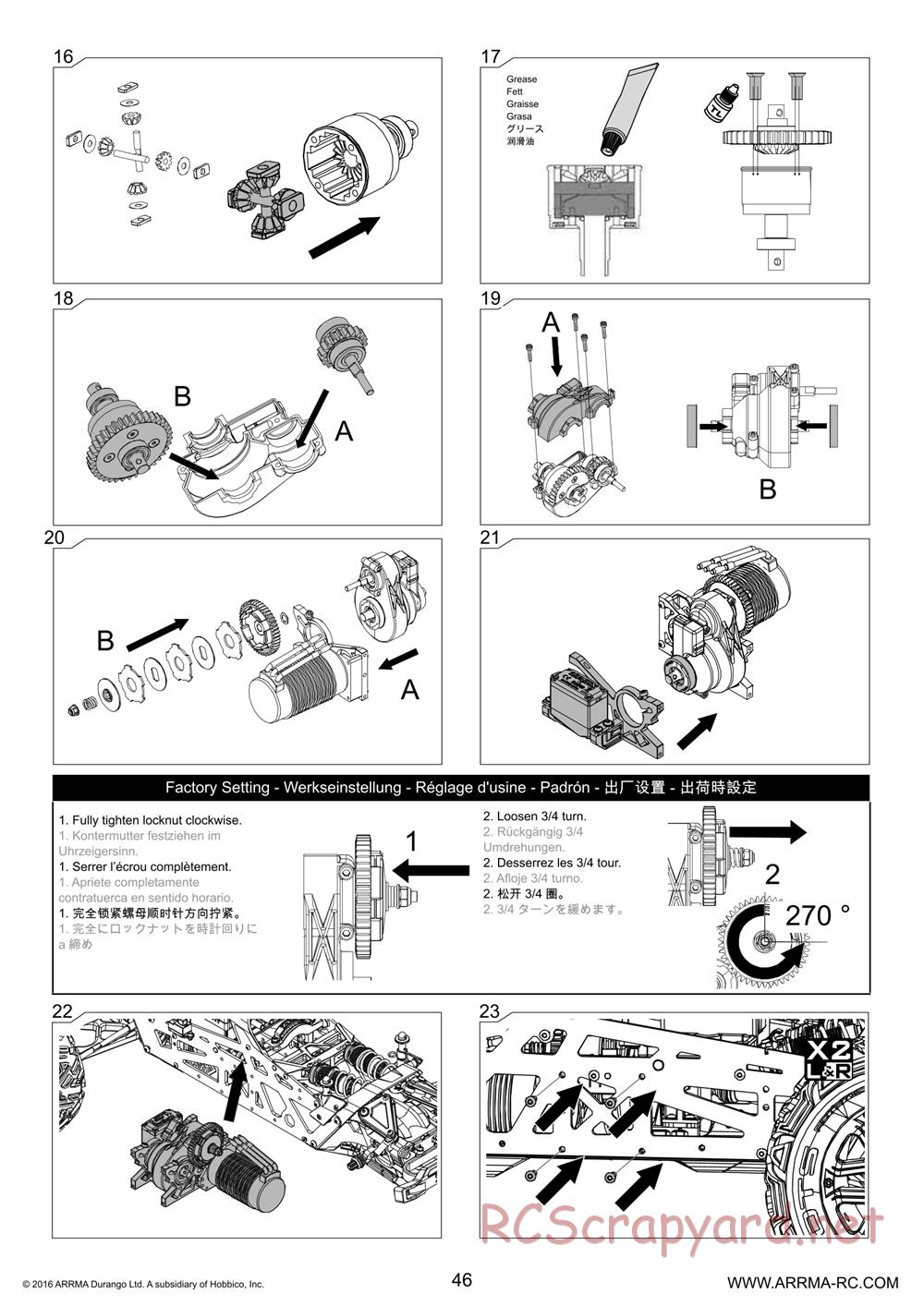 ARRMA - Nero 6S BLX - Manual - Page 46