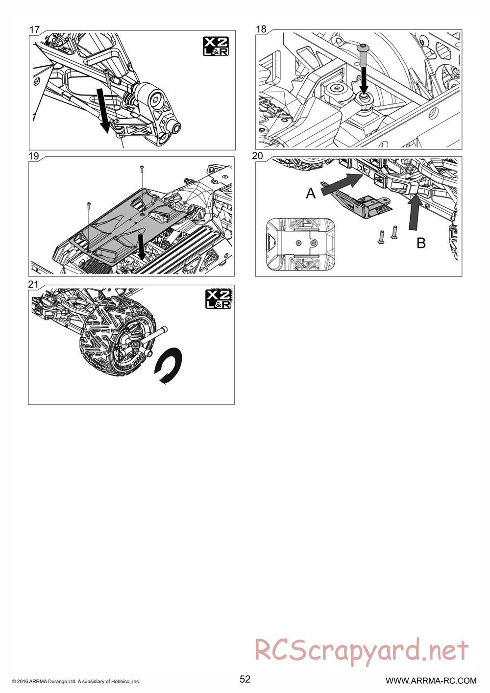 ARRMA - Nero 6S BLX - Manual - Page 52