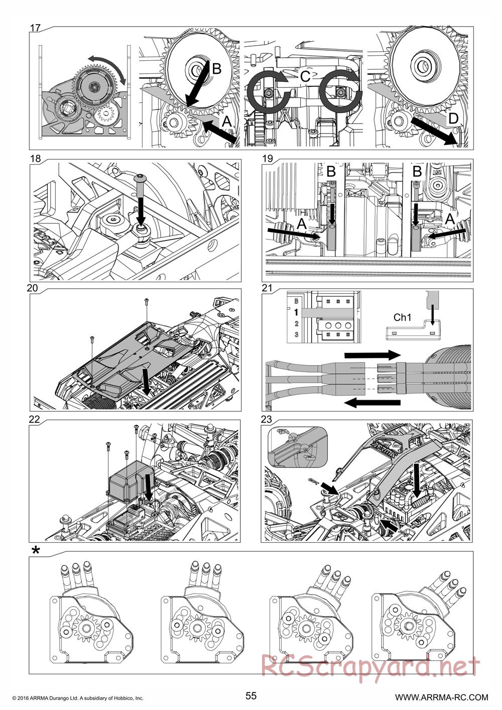 ARRMA - Nero 6S BLX - Manual - Page 55