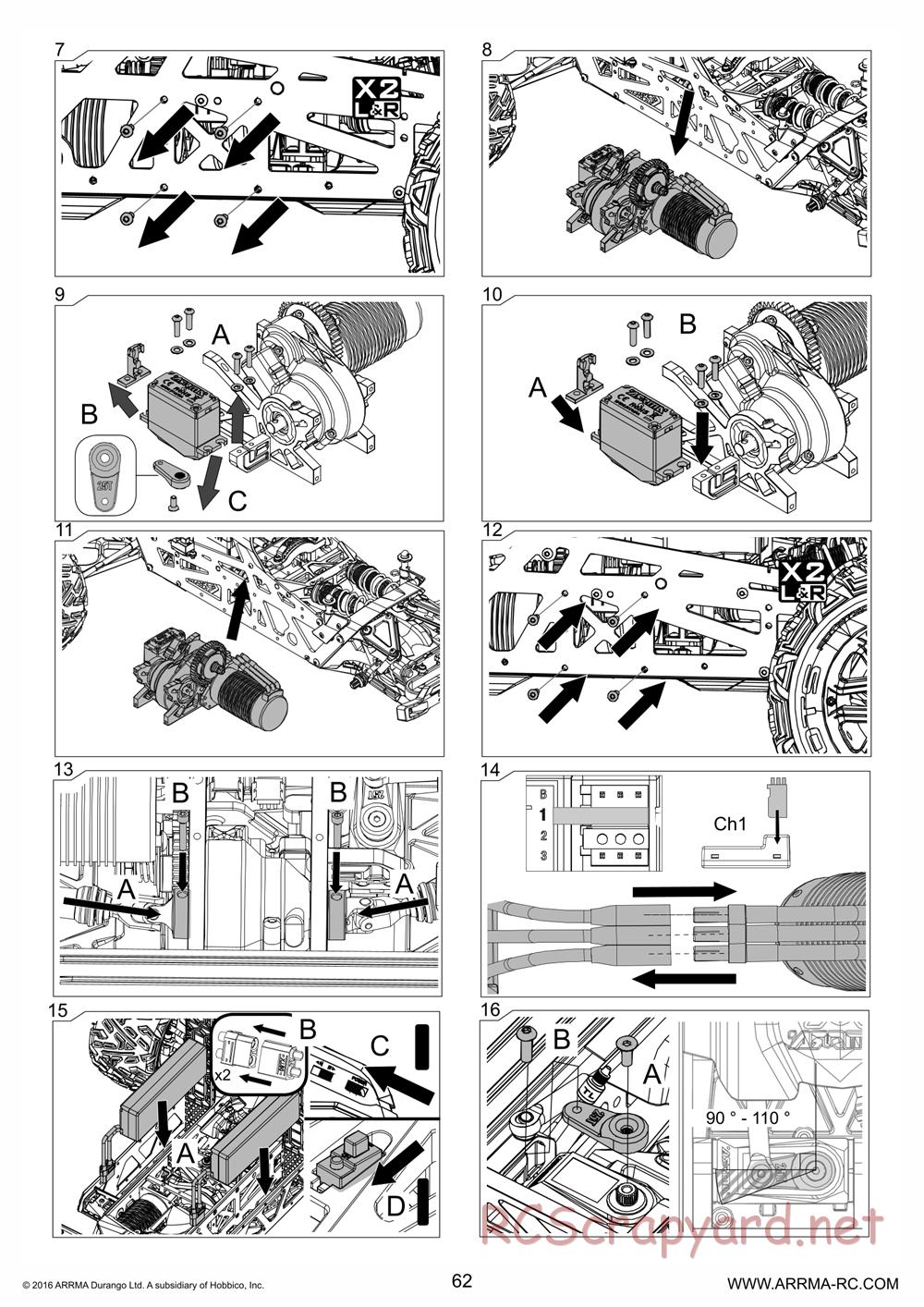 ARRMA - Nero 6S BLX - Manual - Page 62