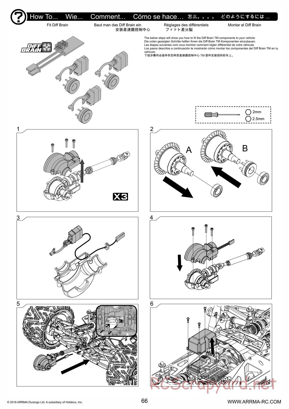 ARRMA - Nero 6S BLX - Manual - Page 66