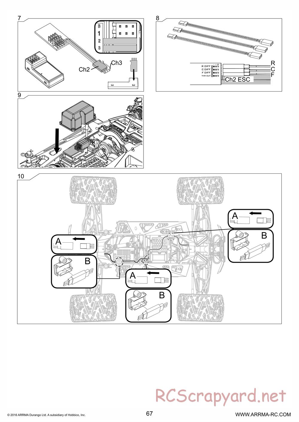 ARRMA - Nero 6S BLX - Manual - Page 67