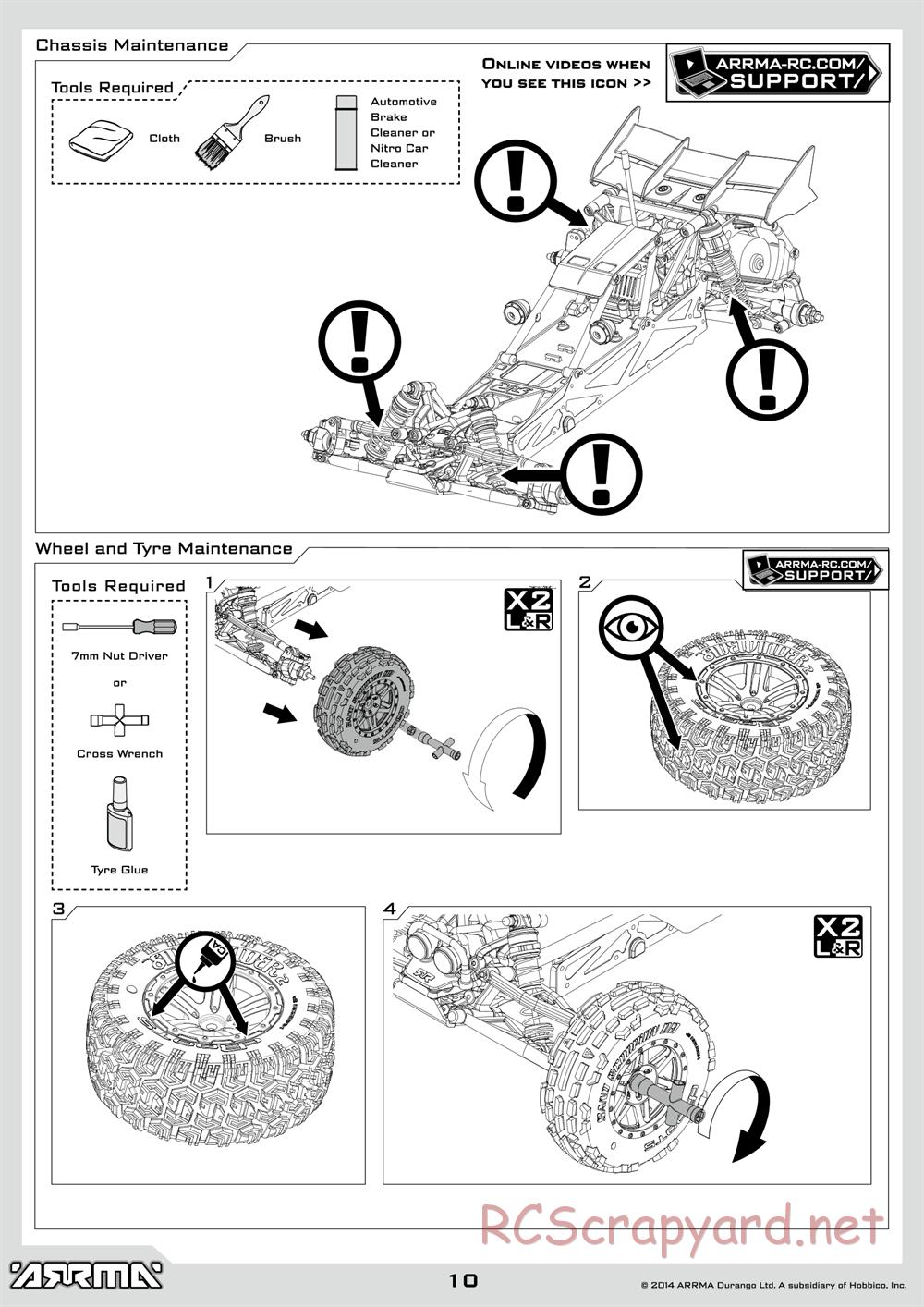 ARRMA - Raider XL BLX (2014) - Manual - Page 10