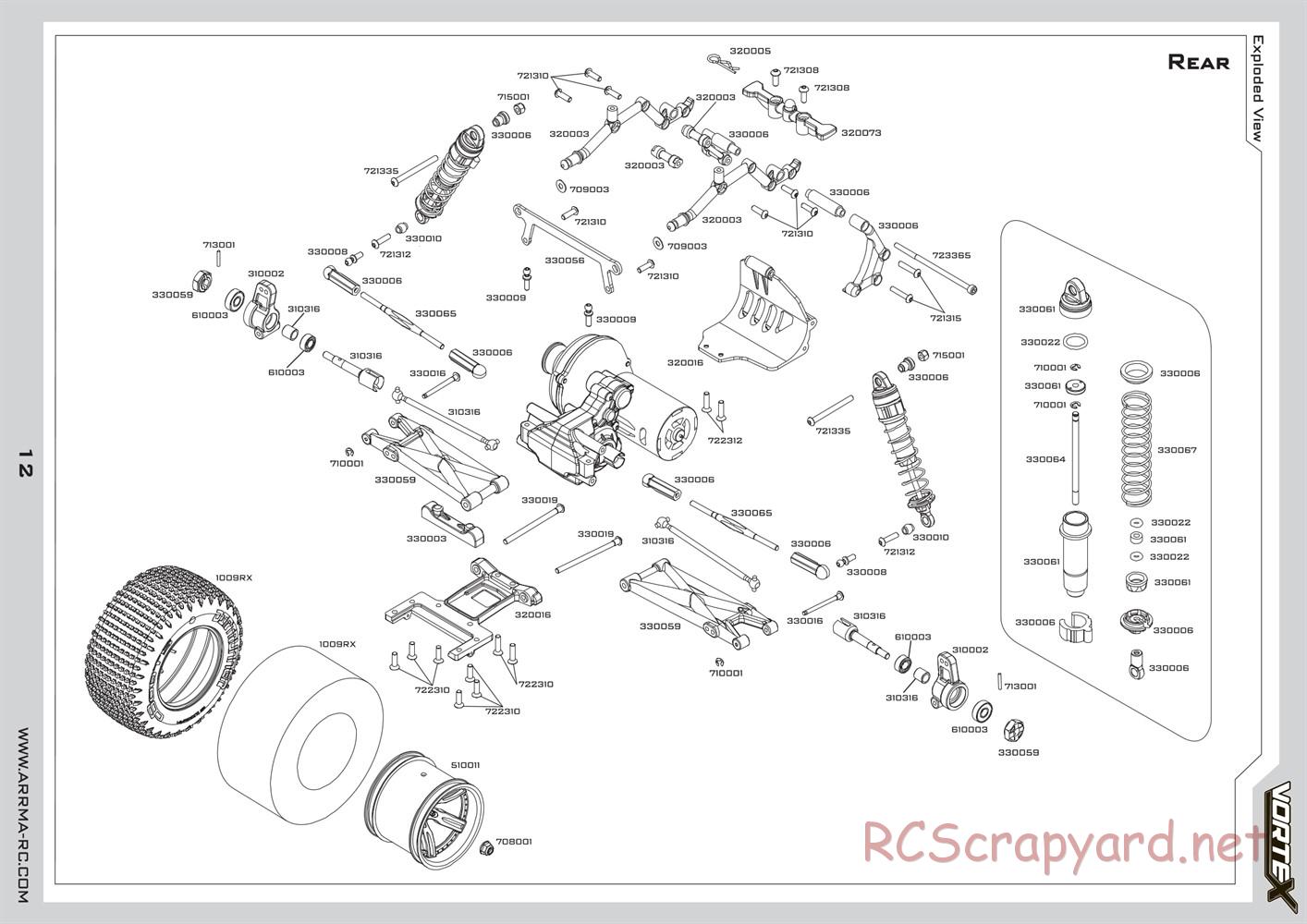 ARRMA - Vortex - Manual - Page 12