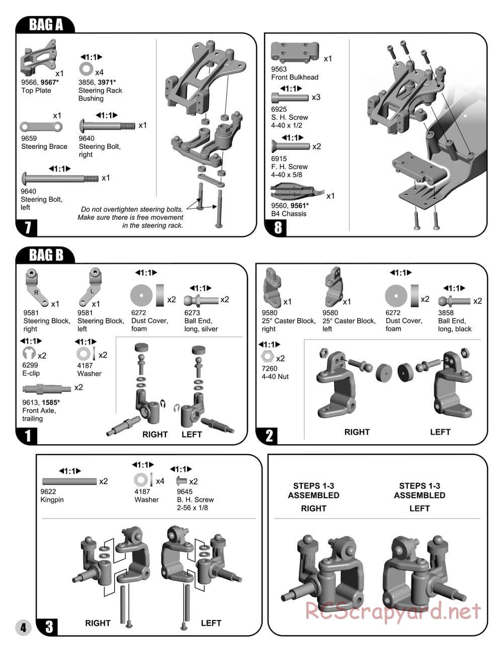 Team Associated - RC10 B4 RS - RTR - Manual - Page 4