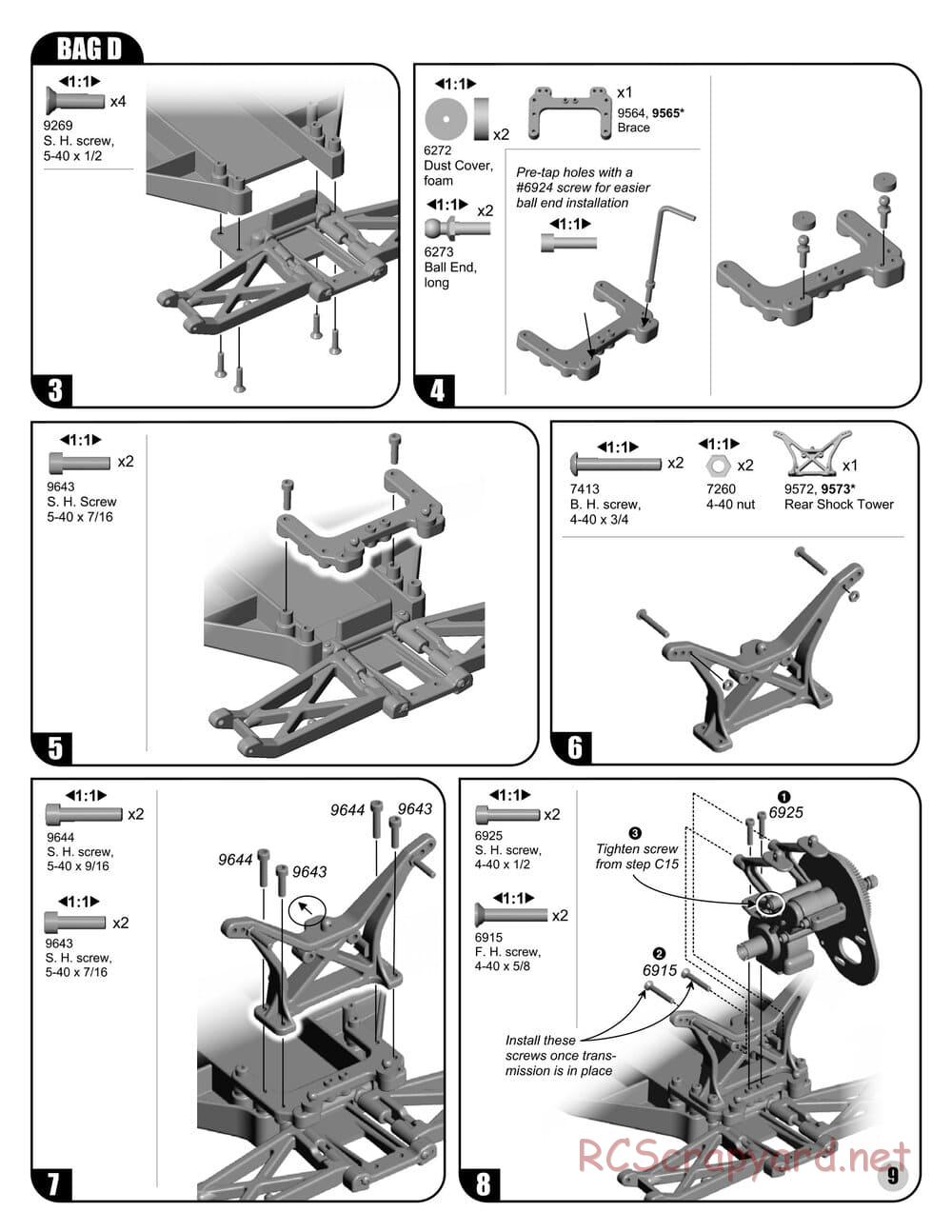 Team Associated - RC10 B4 RS - RTR - Manual - Page 9