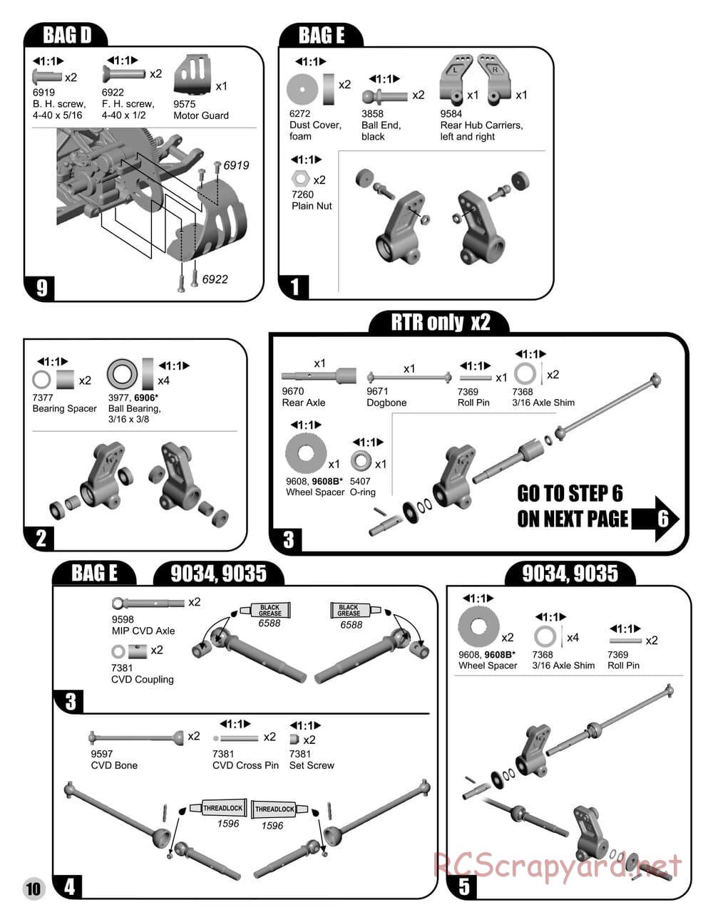 Team Associated - RC10 B4 RS - RTR - Manual - Page 10