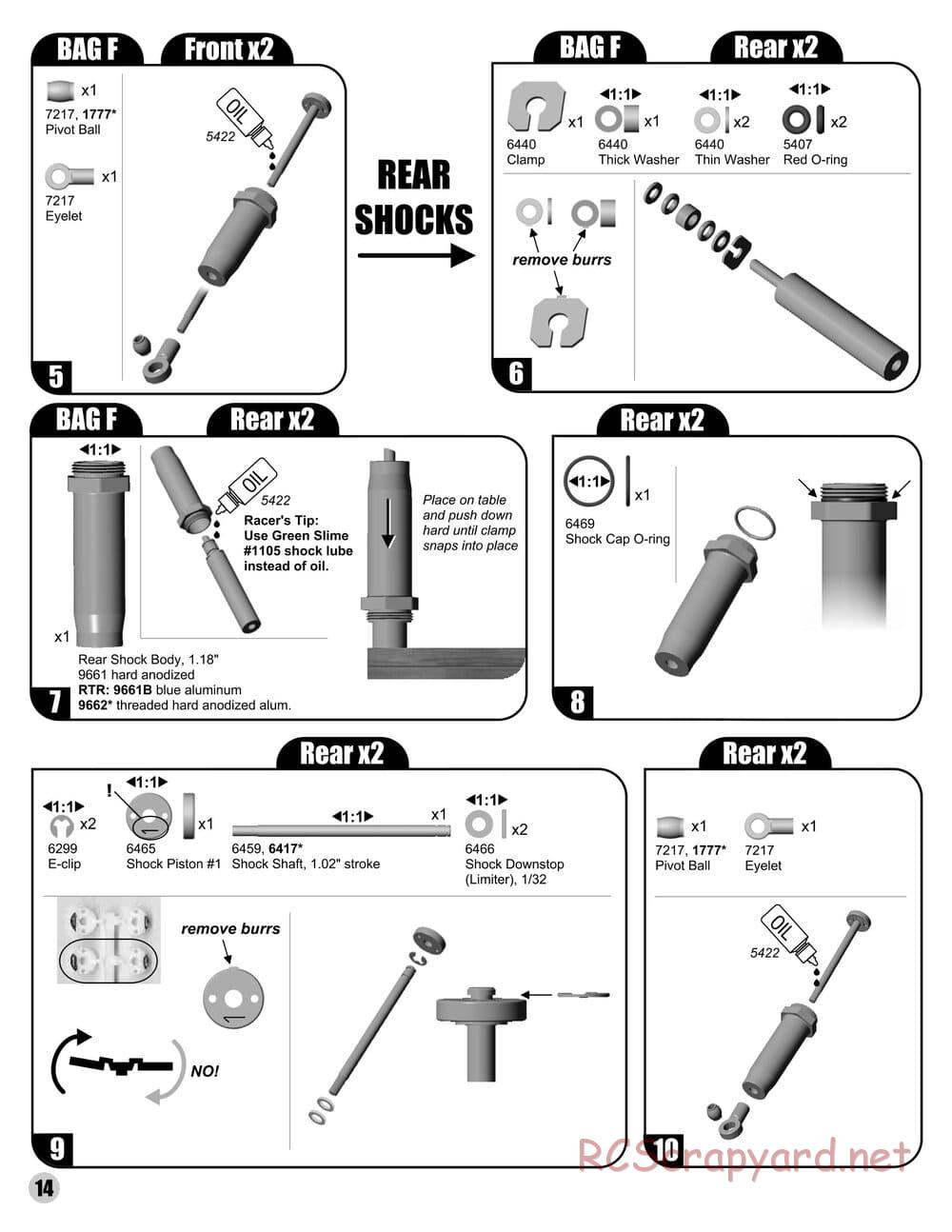 Team Associated - RC10 B4 RS - RTR - Manual - Page 12