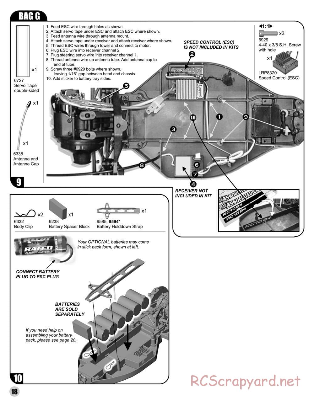 Team Associated - RC10 B4 RS - RTR - Manual - Page 16