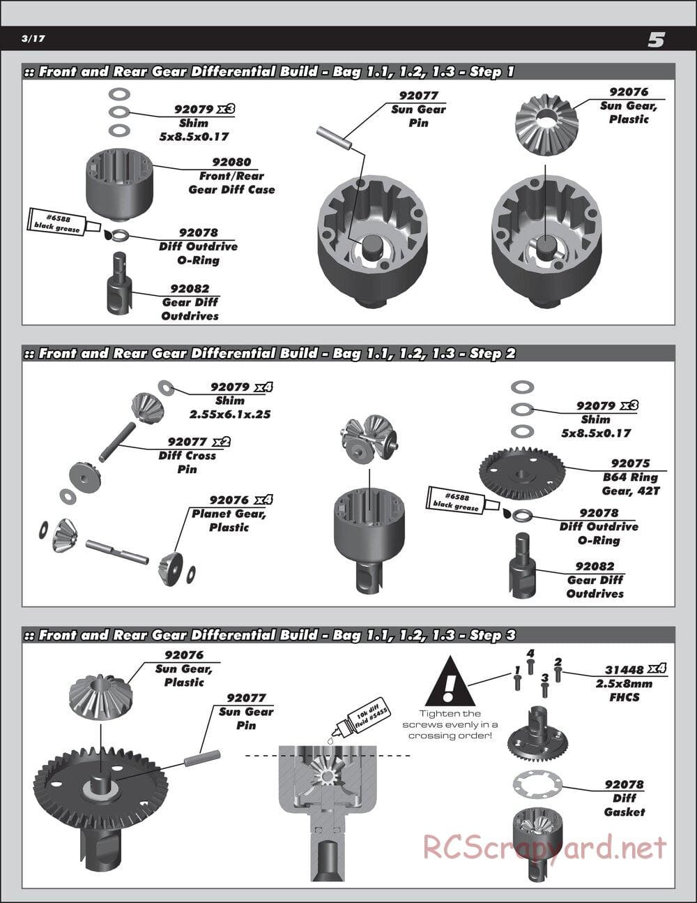 Team Associated - RC10 B64 Club Racer - Manual - Page 5