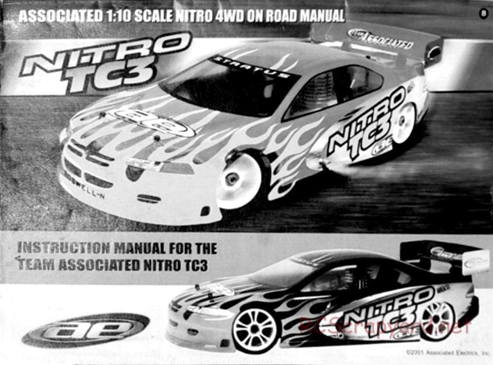 Team Associated - NTC3 Team - Manual