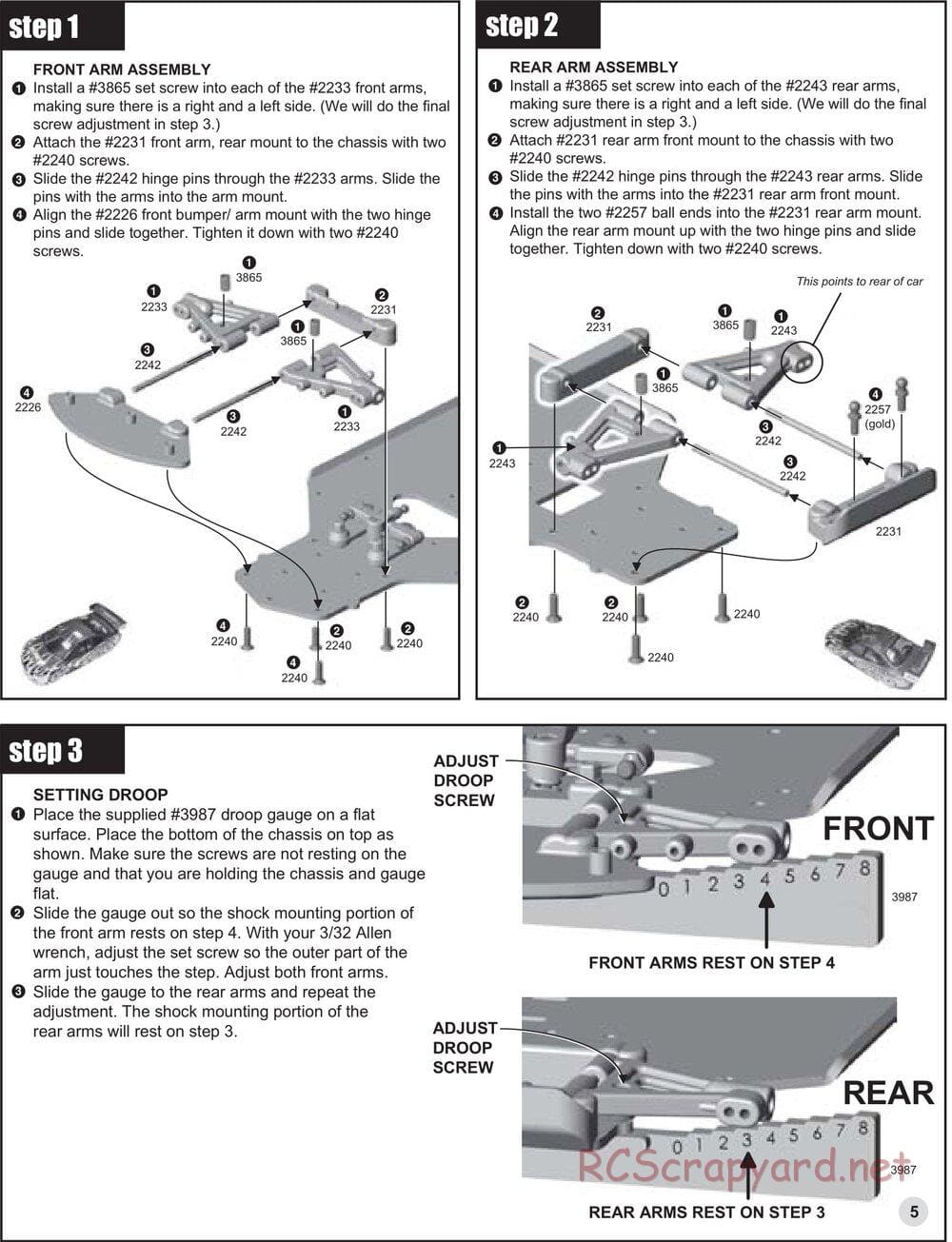 Team Associated - NTC3 Team - Manual - Page 4