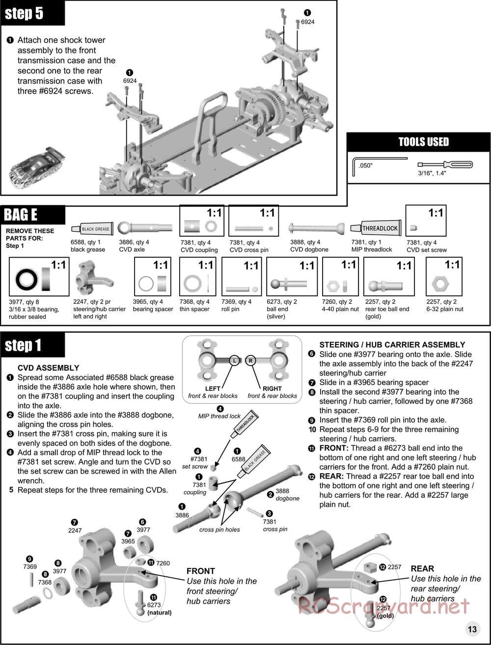 Team Associated - NTC3 Team - Manual - Page 12