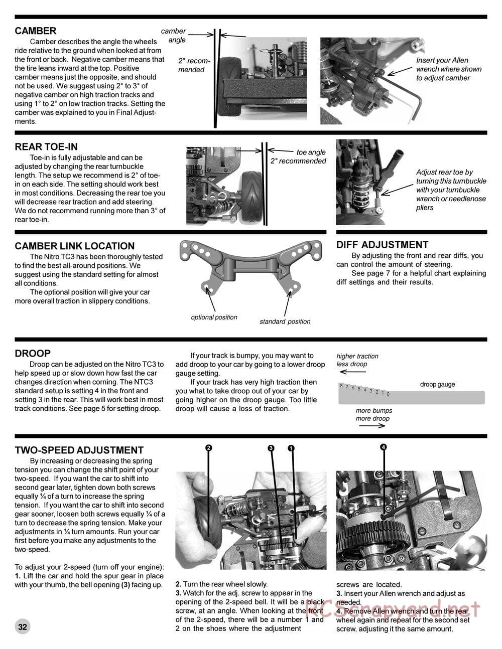 Team Associated - NTC3 Team - Manual - Page 31