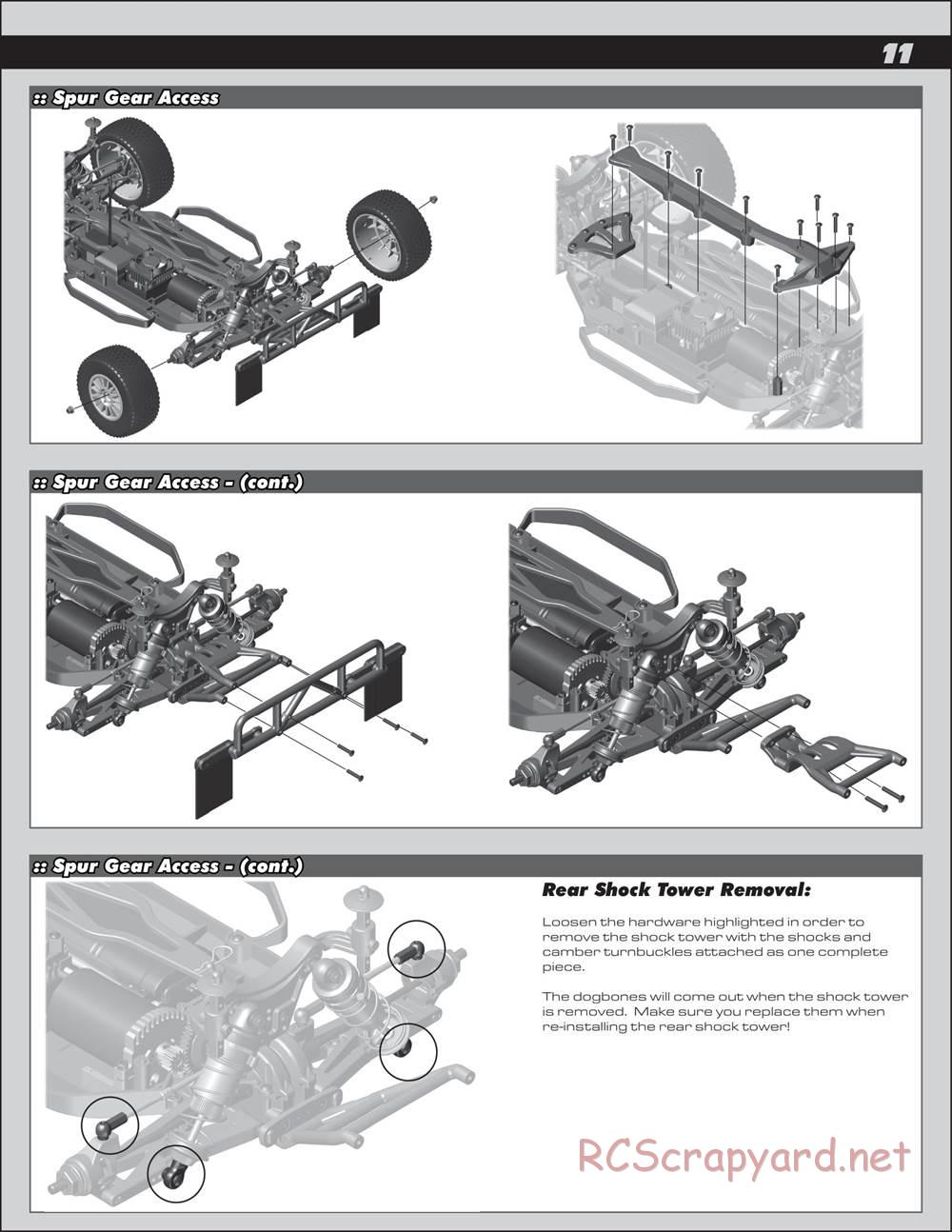 Team Associated - ProSC 4x4 Brushless - Manual - Page 11