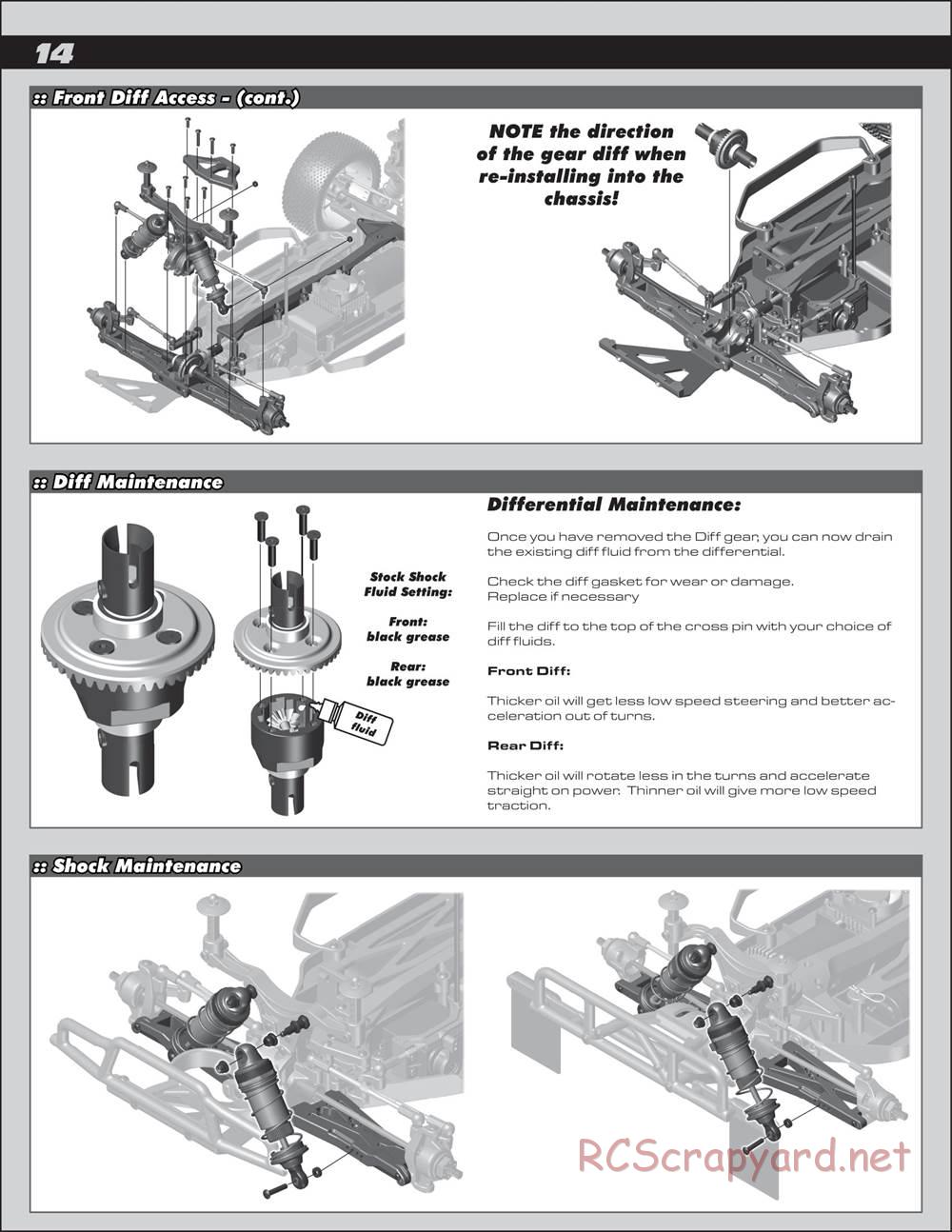 Team Associated - ProSC 4x4 Brushless - Manual - Page 14