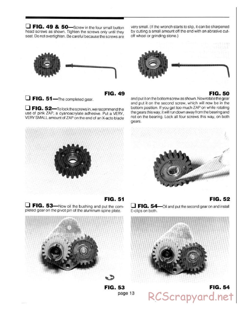 Team Associated - RC10 Graphite - Manual - Page 13