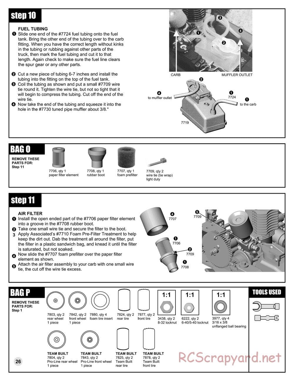 Team Associated - RC10GT RTR Plus - Manual - Page 26