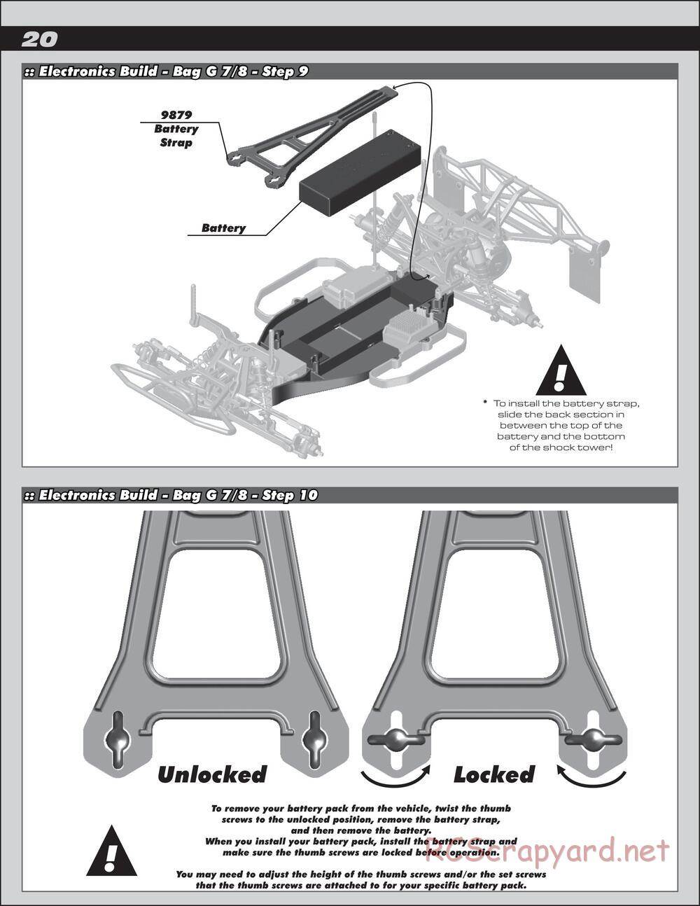 Team Associated - SC10.3 Lucas Oil - Manual - Page 20