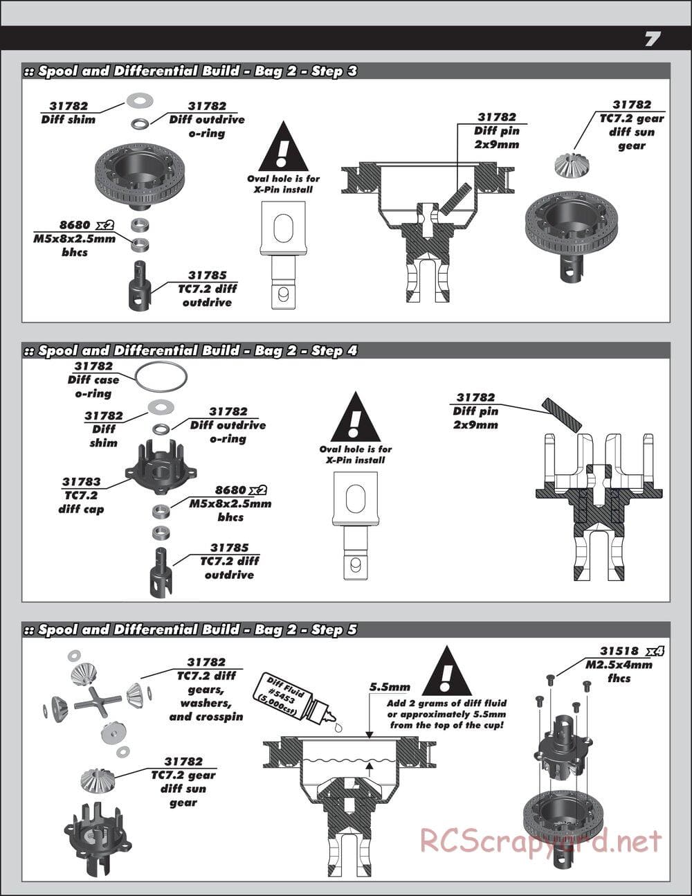 Team Associated - TC7.2 Factory Team - Manual - Page 7