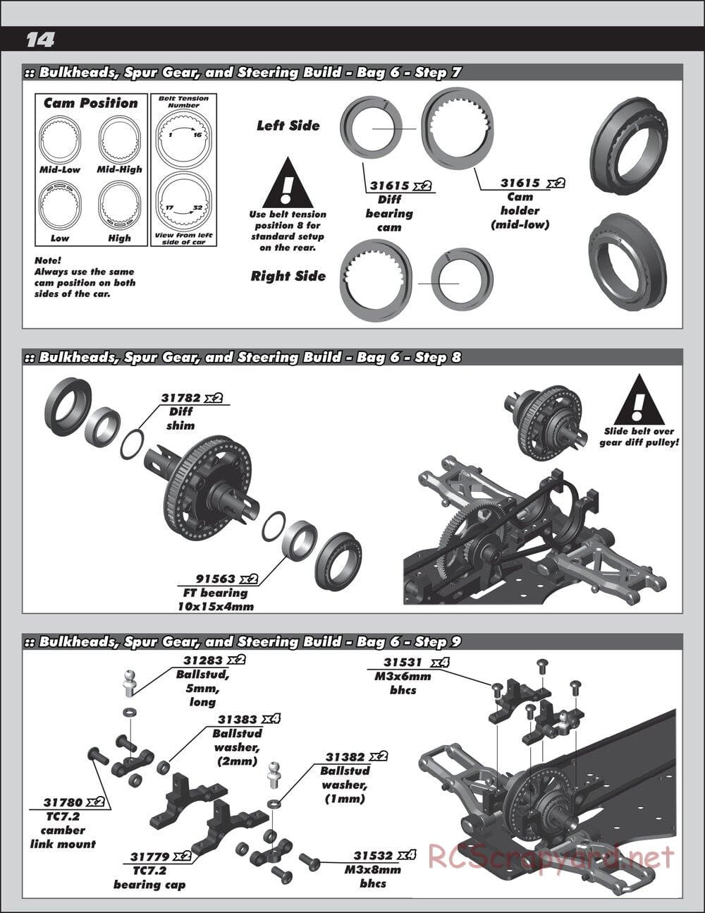 Team Associated - TC7.2 Factory Team - Manual - Page 14