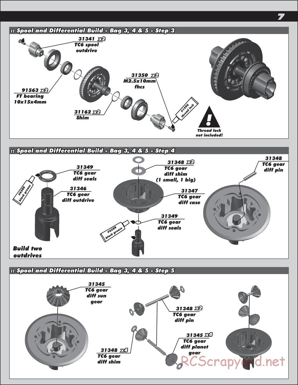 Team Associated - TC7 Factory Team - Manual - Page 7