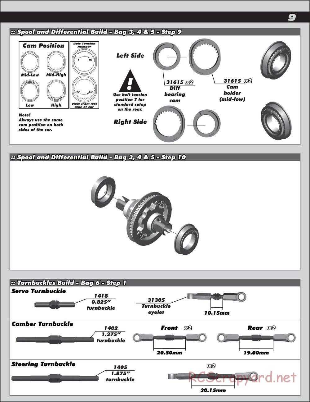 Team Associated - TC7 Factory Team - Manual - Page 9