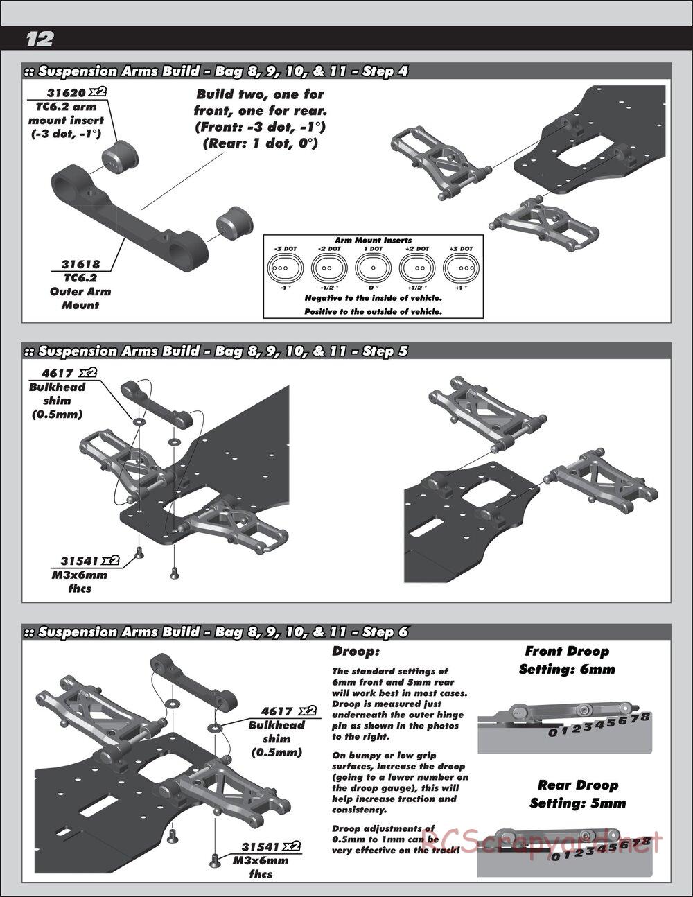 Team Associated - TC7 Factory Team - Manual - Page 12