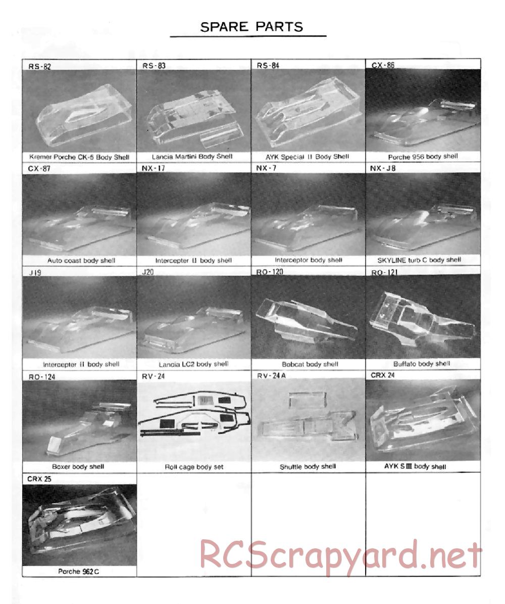 AYK Racing - 4x4 Viper - Exploded View and Parts List - Page 4