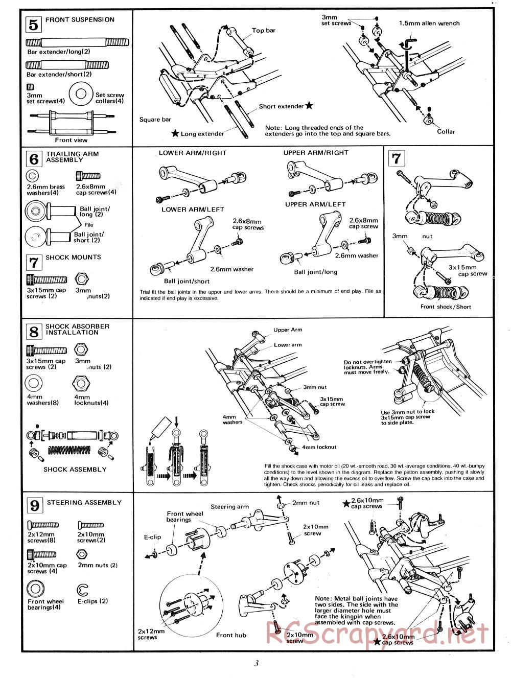 AYK Racing - 566B Super Trail - Manual - Page 5