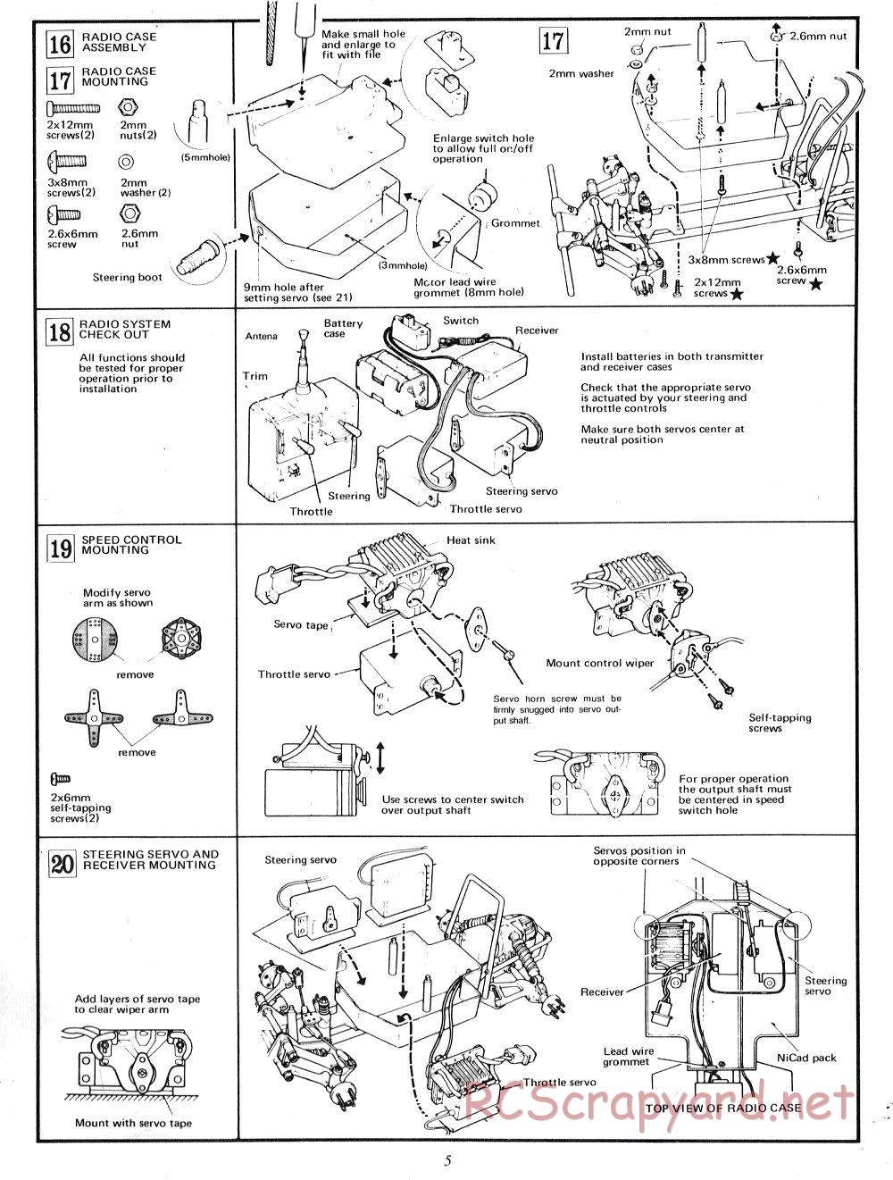 AYK Racing - 566B Super Trail - Manual - Page 7