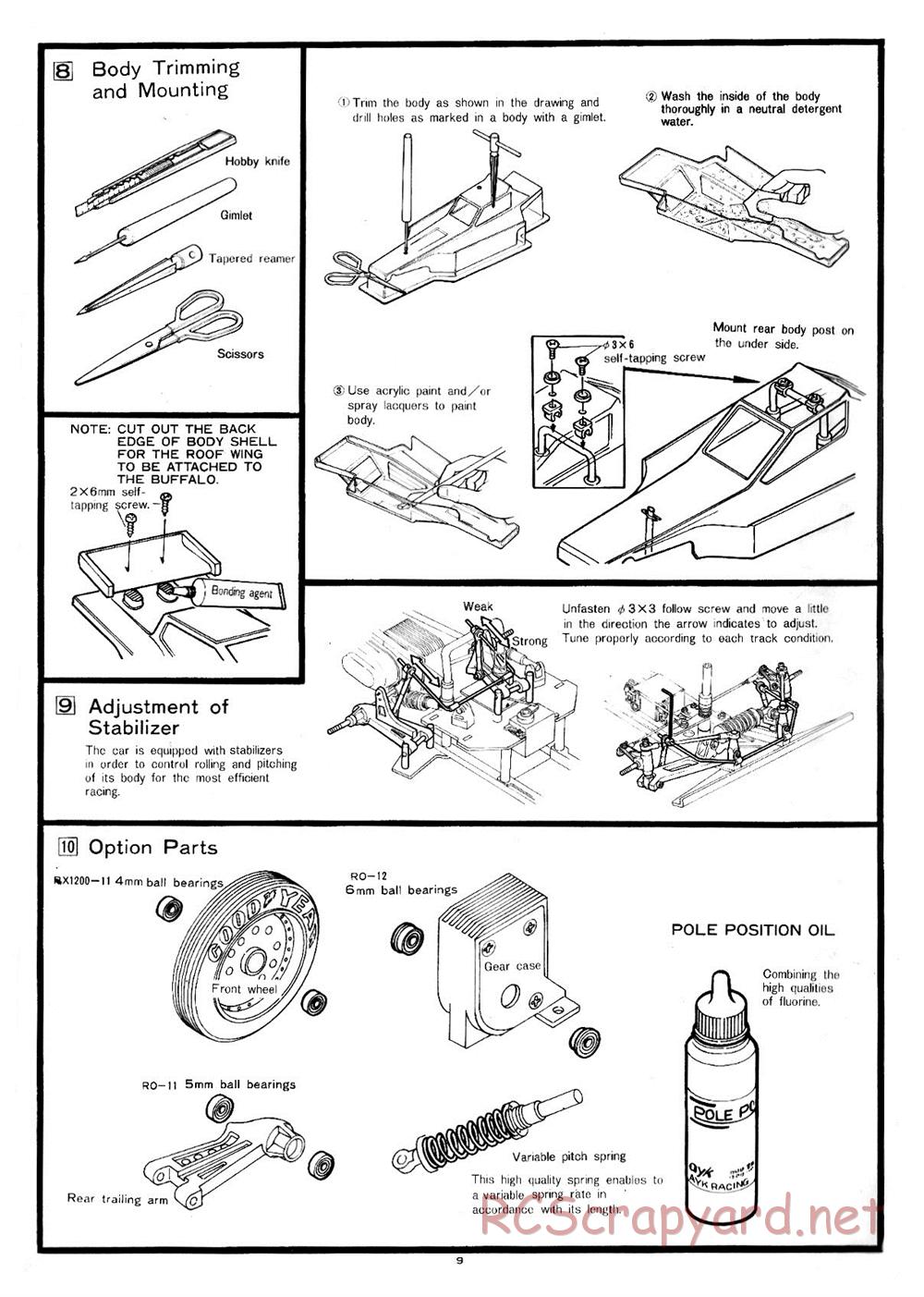 AYK Racing - Buffalo / Bobcat - Manual - Page 7