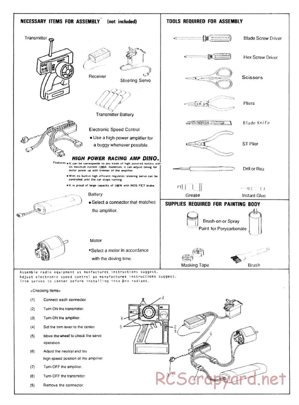 AYK Racing - Pro Radiant - Manual - Page 2